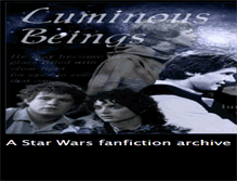 Tablet Screenshot of luminousbeings.net
